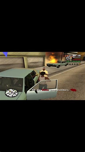CJ vs Enemy Vehicles Grand Theft Auto: San Andreas🚗💣