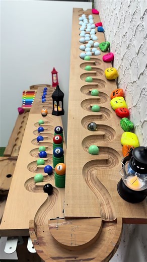 Valentine’s Day Marble Run Race Fun