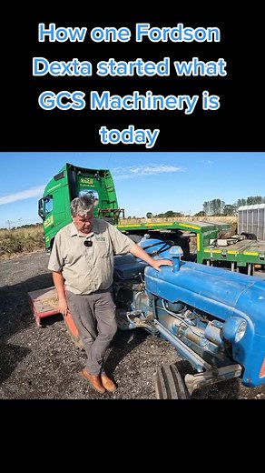 How the #Fordson #Dexta started the contracting and hire side of GCS. Full video on YouTube: GCS Machinery