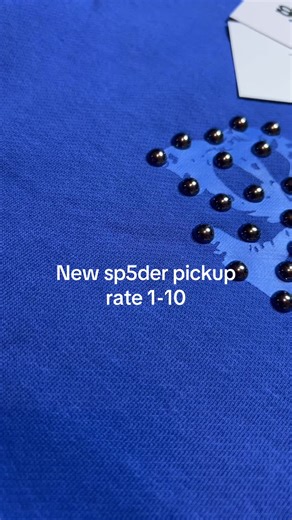 New Blue Punk v3 studded hoodie #sp5der #OOTD #streetwear #fyp #fashiontiktok