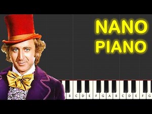 Willy Wonka Pure Imagination Piano Tutorial