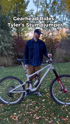 Meet Gearhead Rides: Our team’s daily drivers, from unique specs to flashy cockpits, and the parts we’re most stoked to ride. First up: Tyler’s 2025 Specialized Stumpjumper 15 Alloy—silvered-out and trail-ready. Ready to build up your dream ride? Reach out to one of our Gearheads to start your build. #competitivecyclist #whatweride | Competitive Cyclist