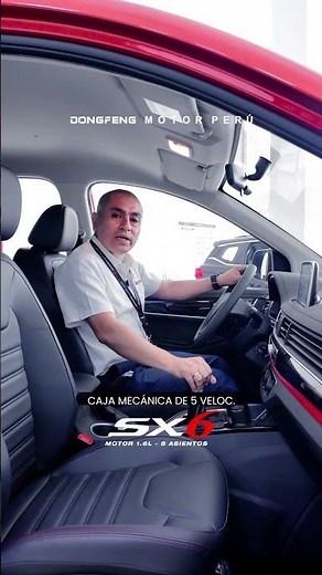 Descubre la Dongfeng SX6, diseñada para viajar con el máximo confort.