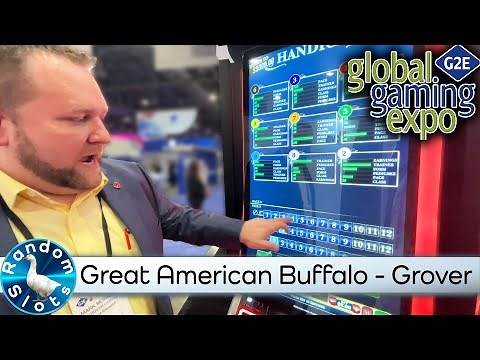 Great American Buffalo HHR Slot Machine by Grover Gaming at #G2E2022