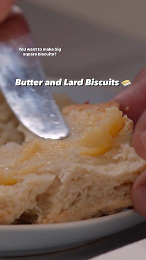 11K views · 84 reactions | A combination of lard and butter produces flaky, tender, mouthwatering biscuits. Recipe: https://bit.ly/4c5aKpX | Cook's Country | Facebook