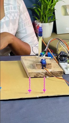 DIY Fire Detecting Fan System Arduino project #schoolproject