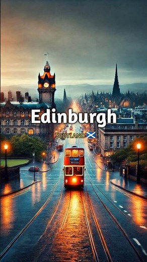 Quick Stroll Through Edinburgh's Enchanting Charms! 🏰✨