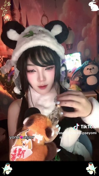 Panda Doctor Eye Check ASMR for Relaxation