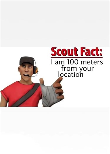 Start running 😐 #scout #memes #funny #teamfortress2 #youtubeshorts
