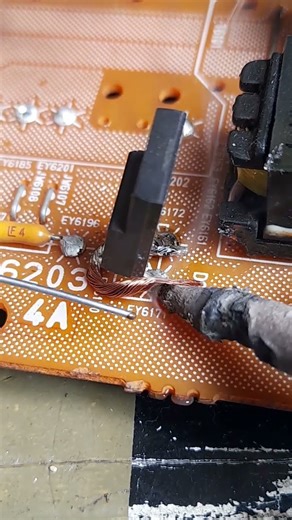 tips for removing diodes #elektronikk #tips #tricks