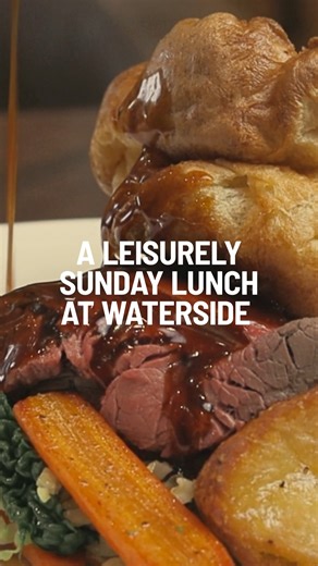 Nothing beats a classic Sunday Dinner – and ours is not to be missed. Join us this Sunday between 12pm and 6pm and enjoy a delicious roast with all the trimmings, freshly prepared by our talented chefs. Whether you’re refuelling after a workout or gathering with friends and family, it’s the perfect way to end the week. Walk-ins welcome or book ahead to secure your table. We’ll see you at the table. | Waterside Hotel and Leisure Club