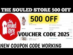 the souled store 500 off || the souled store coupon code 2025 || voucher code 2025