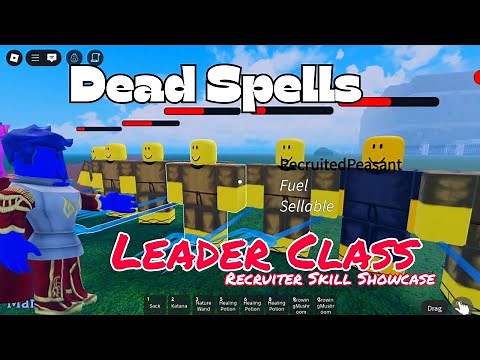 Leader Class: Most underrated Class in Dead Spells | How a Peasant Army Took Down Shiny Vampire Boss