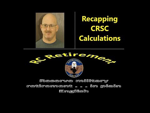 Episode 0150 - Recapping CRSC Calculations