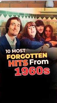 10 Most forgotten hits of the 1960s #shorts #onehitwonders #60smusic #nostalgia #reels #music