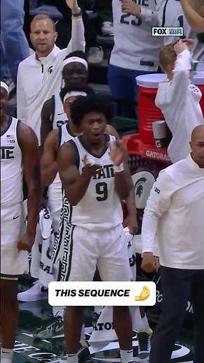 MSU showtime ✨ #MSU #duke #basketball