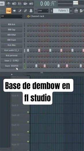 base de dembow en fl studio #musicproducer #flstudio #produccionmusical #youtube #tutoriales