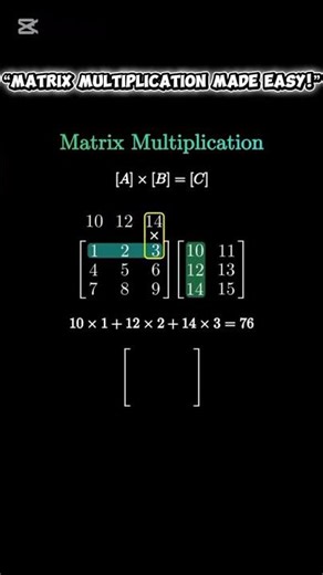 Matrix Multiplication Made Easy Step by Step Guide