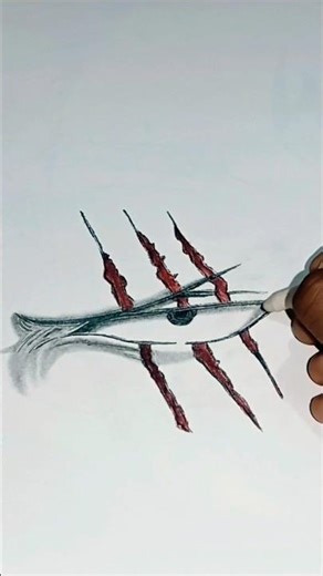 Shanks One Eye Scar Drawing #short #drawing #shanks