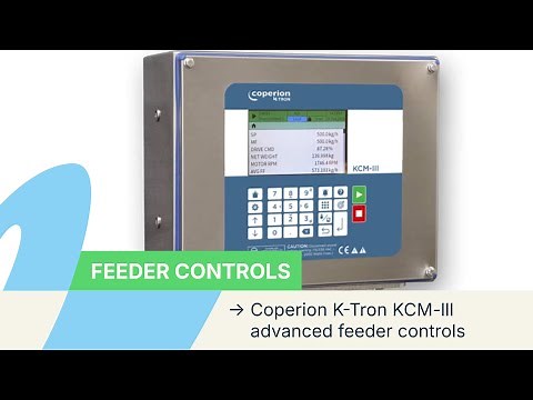 Coperion K-Tron KCM-III Feeder Control
