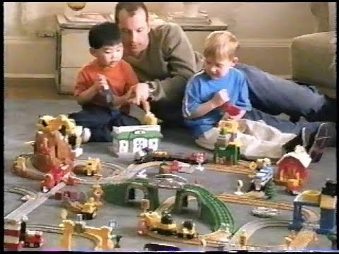 Fisher Price - GeoTrax Rail & Road System Toy Commercial (2003)