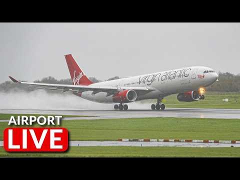 🔴 Manchester Airport LIVE 🎥 Fri YAY Show