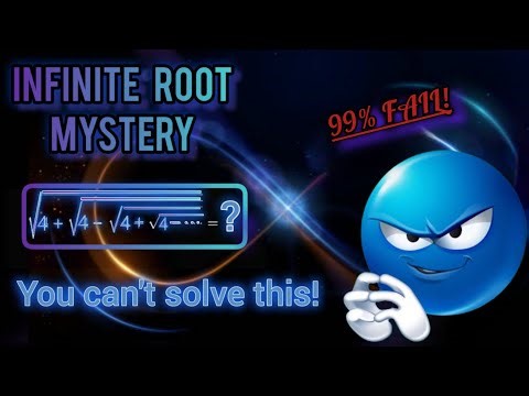 “Only 1% Can Solve This! 😳 Infinite Root Puzzle Trick | Mind-Blowing Math Challenge”