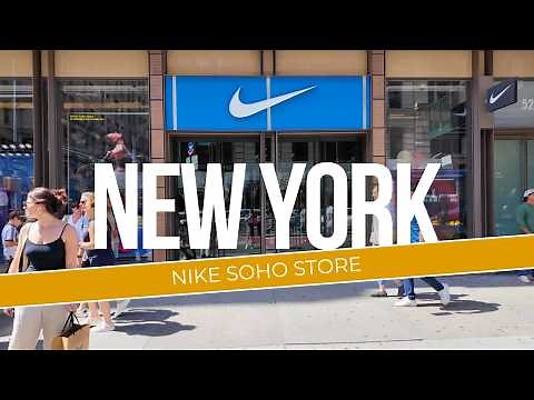 Inside NIKE SOHO STORE New York City: Summer 2025