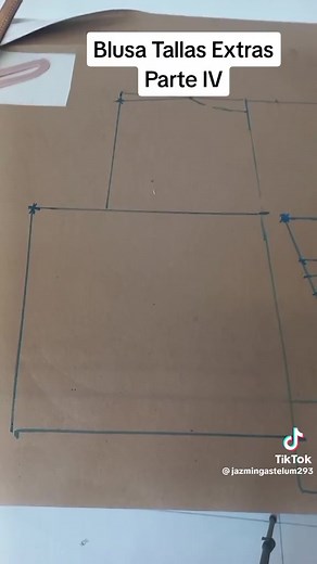 4.9K views · 265 reactions | Blusa tallas extras. Parte 10 (final) #costurafacil #costurapersonalizada #JazminGastelum #viral #ropa #tallasextras #altacostura #slowfashion | Costura Fácil Jazmín Gastélum | Facebook