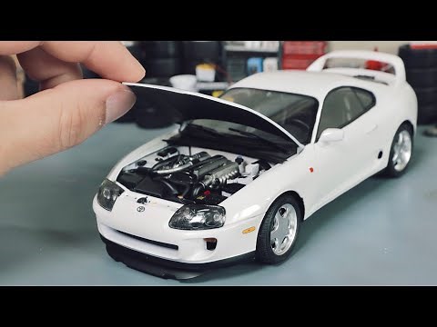 Toyota Supra Model Car Full Build Step By Step