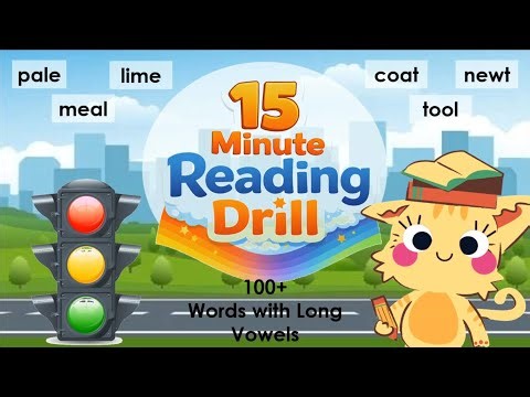 Reading Practice | Long Vowels Reading Drill | Reading for Grade 1 and Grade 2