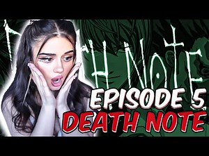 I AM KIRA - FIRST Time EVER Watching Death Note - Episode 5 | REACTION