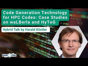 Code Generation Technology for HPC Codes: Case Studies on waLBerla and HyTeG