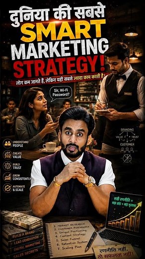 दुनिया की सबसे Smart Marketing Strategy! #tatvam #businesstips #businessmindset