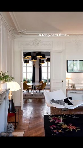Paris’ haussmannian appartements>>>>> #paris #home #architecture #haussmannian #future #targetaudience