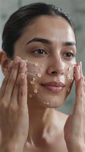 DIY Homemade Face Scrub for Glowing Skin | Natural Skincare Routine ✨