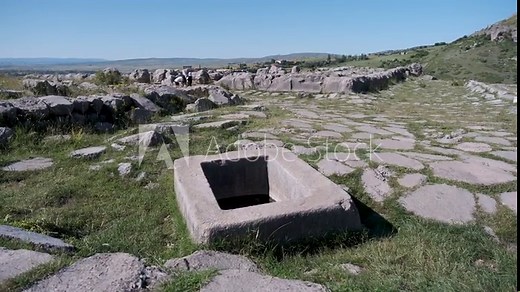 Hittite civilization capital Hattusa ruins and architecture - Corum, Turkey