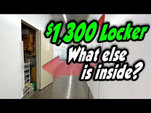 What else is in this $1,300 eBay Business locker I bought at the storage auction? More good stuff!