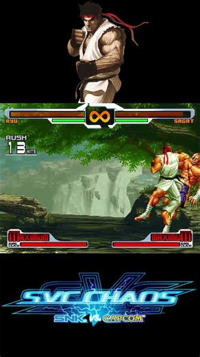 Ryu Stun Combo SNK vs Capcom