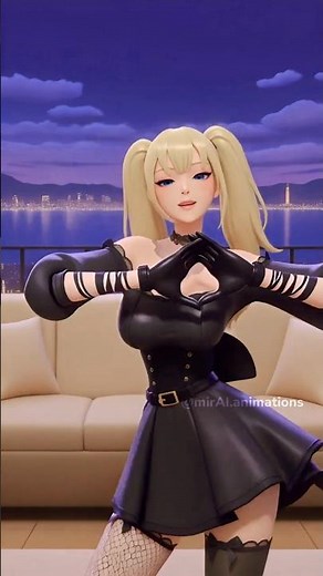 Ani Grok companion krushdafight animation #anime #waifu #edit #grok #aicompanion