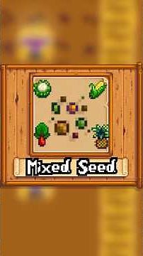 These seeds are GREAT EARLY ON! #stardewvalley #stardew #sdv