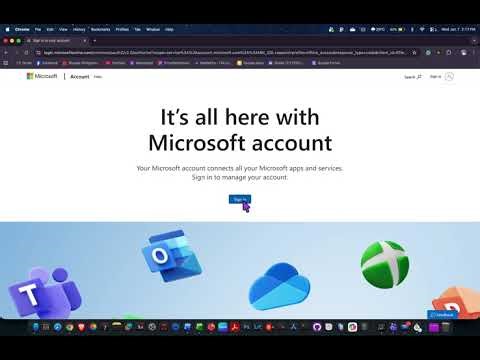 How to create Microsoft Account