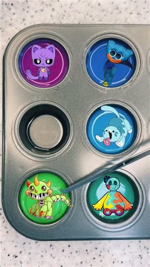 Purple + Blue + Yellow Mix | Poppy Playtime Color Magic