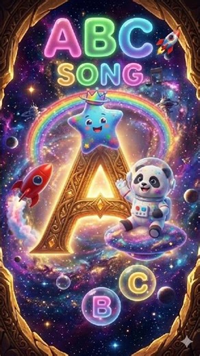 ABC Song for Kids | Giggle Galaxy Space Adventure | Phonics Alphabet Song