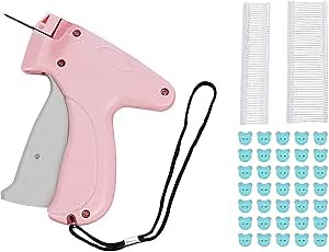 Speedy Clothing Fixer,Quick Clothing Fixer Gun,Stitch Tool For Clothes,Mini Clothing Gun No Sew, Pink