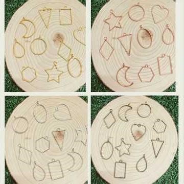10 in 1 bezels set 120/- per set #viral #diy #jewellerymaking #resin #bezel #resinart