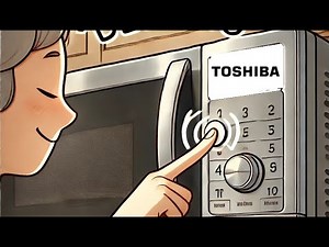 How to Lock or Unlock Toshiba Origin Inverter Microwave Oven (Take Off Child Safety Rectangle Light)