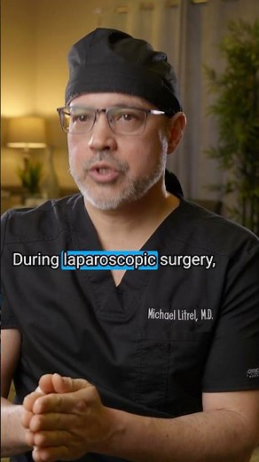 Surgeon talks about retroverted uterus.