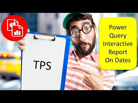 Create Interactive Power Query Report Start & End Date