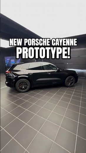 We got a sneak preview of the upcoming all-electric Cayenne E4 #Porsche #Cayenne #PowerDrift